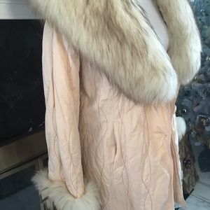 Natural North Montreal Jackets & Coats - Zimmerman Fur- Peach w/ Fox collar & sleeve